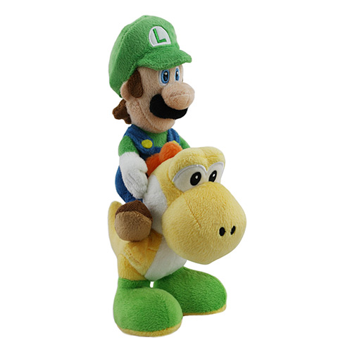 luigi riding yoshi plush