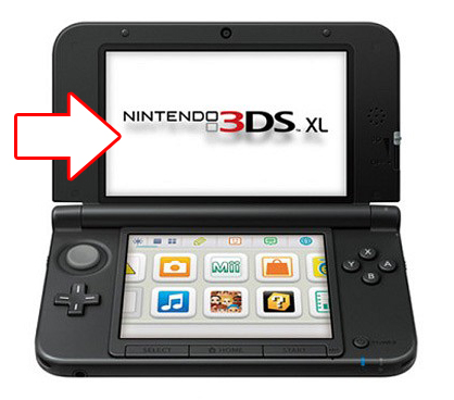 3DS XL Top Screen Repair Service