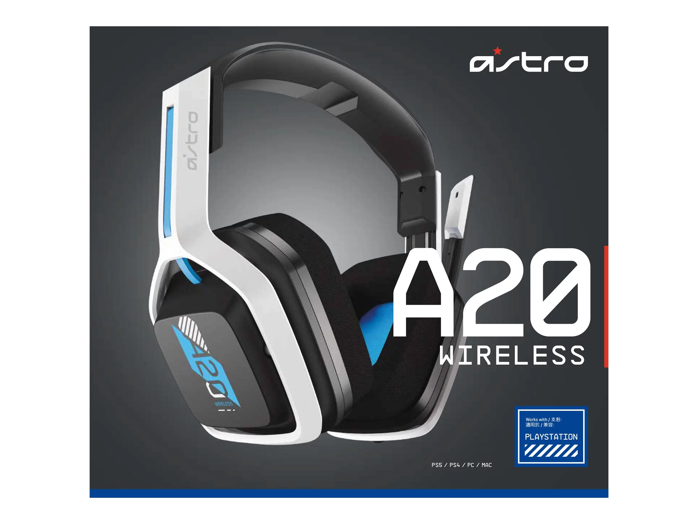 ASTRO - A20 Wireless Headset - Playstation (Q)