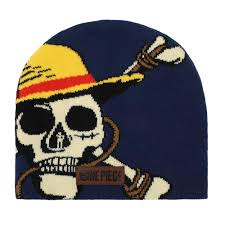 One Piece - Skull and Patch Beanie (D17)