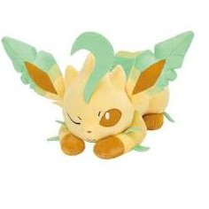 Banpresto - 6.3" Leafeon Friends Sleep Plush (E05)