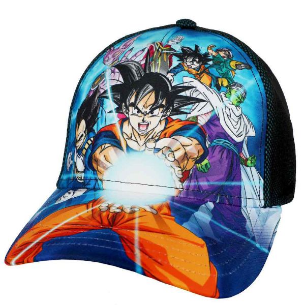 DBZ - Kamehameha Blast Athletic Mesh Cap (D18)