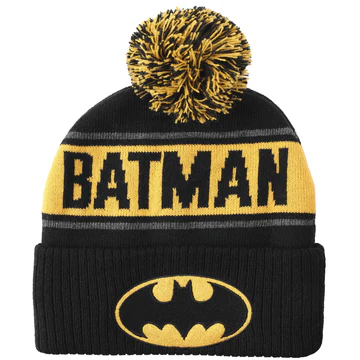 DC Comics - Batman Classic Logo Pom Beanie (D09)