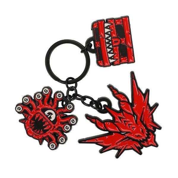 DND - Creatures Multi-charm Keychain (12B)