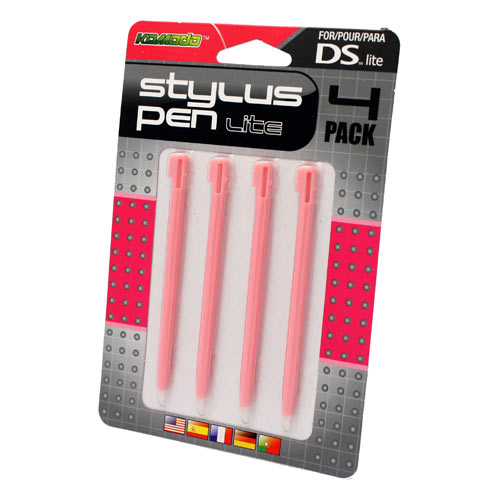 DS Lite Stylus 4 Pack - Pink