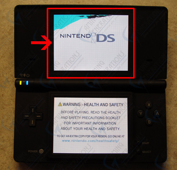 DSi Top Screen Repair Service