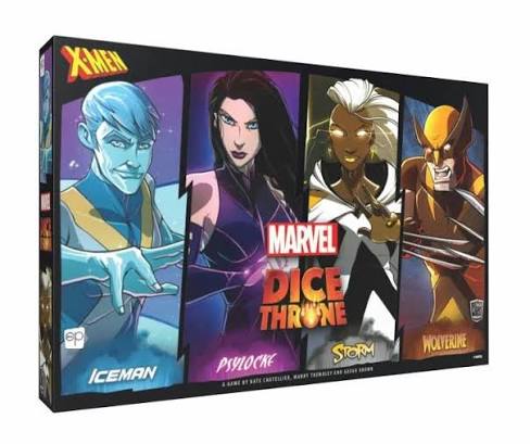 Dice Throne| MARVEL's X-men Box 1 [Iceman/Psylocke/Storm/Wolverine] (C3)