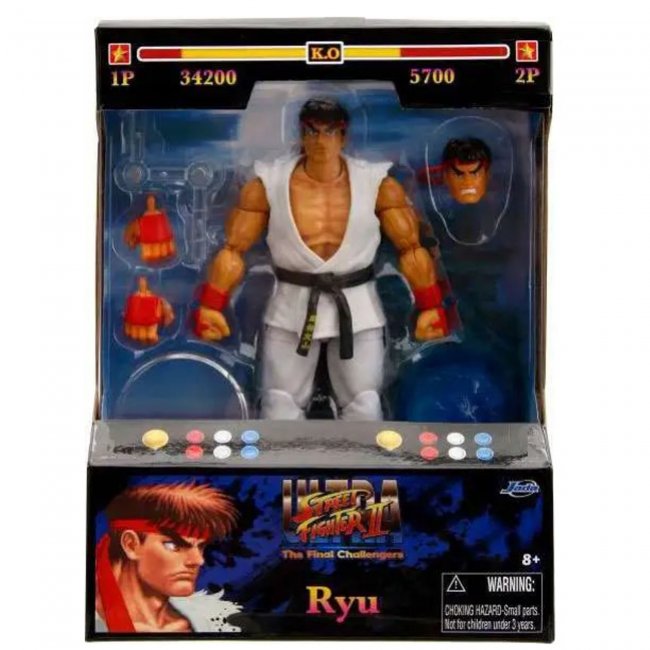 JADA - Street Fighter - Ryu Action Figure (L1)