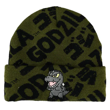 Godzilla - Chibi Godzilla AOP Beanie (D05)