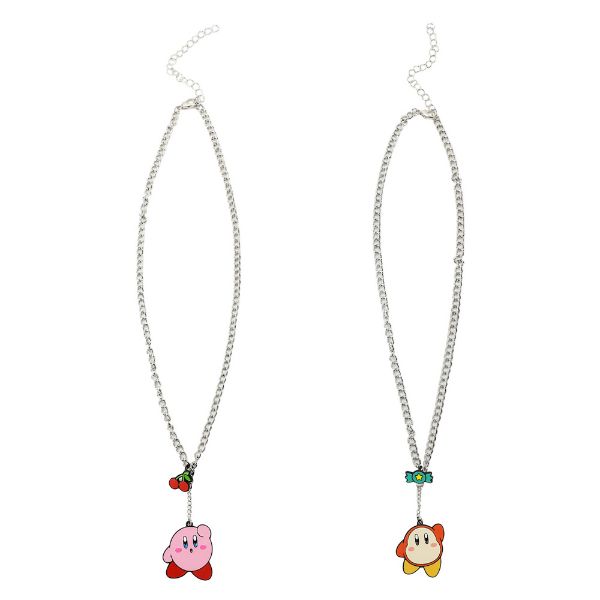 Kirby and Waddle Dee Bestie Necklaces (12C)