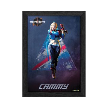 Lenticular Poster| Street Fighter 6 - Cammy (14A)