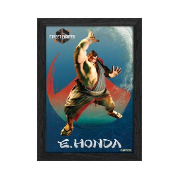 Lenticular Poster| Street Fighter 6: E. Honda (14A)