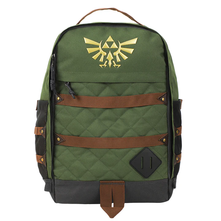 Zelda - Hyrule Crest Quilted Backpack (D02)