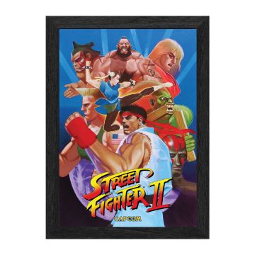 Lenticular Poster| Street Fighter 2: World Warriors (14A)
