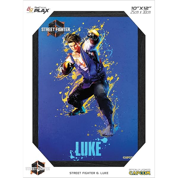 Lenticular Poster - Street Fighter 6 - Luke (Y7)