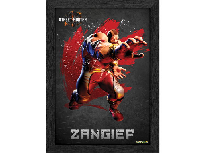 Lenticular Poster - Street Fighter 6 - Zangief (Y7)