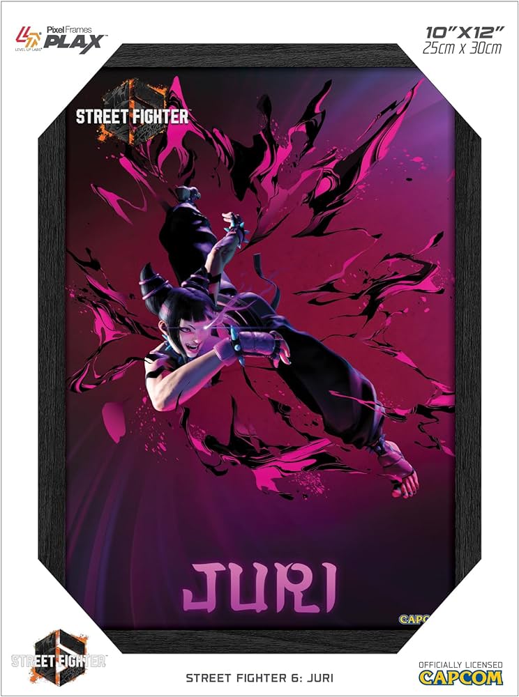 Lenticular Poster - Street Fighter 6 - Juri (Y7)