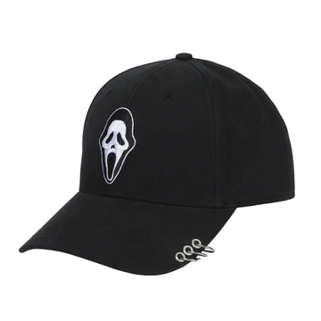 Film - Ghostface Embroidered and Pierced Hat (D06)