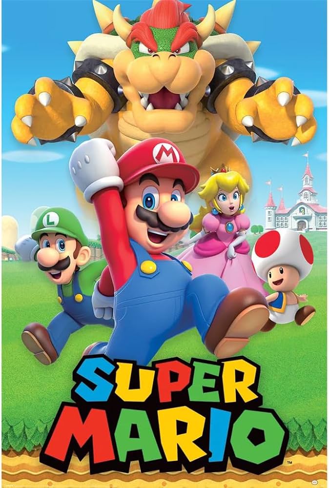 Posters| Mario - Character Mural (PC1)