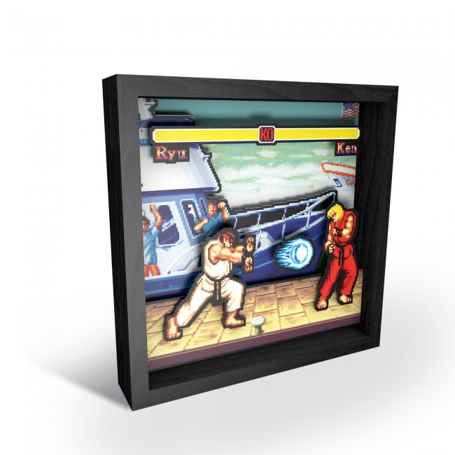 Pixel Frame | Street Fighter 2 - Boat Scene (13A)