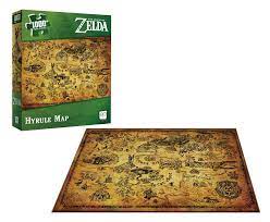 Puzzle - Legend of Zelda: Hyrule Map (C3)