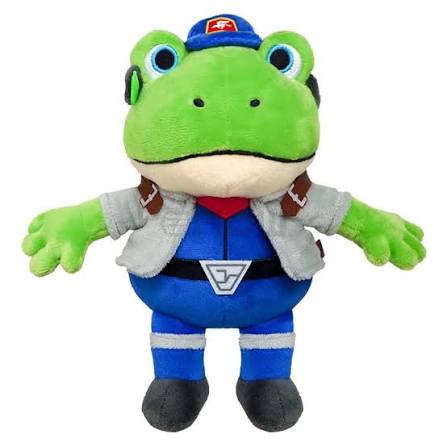 STAR FOX - 8"  Sanei Slippy Toad Plush (C03)