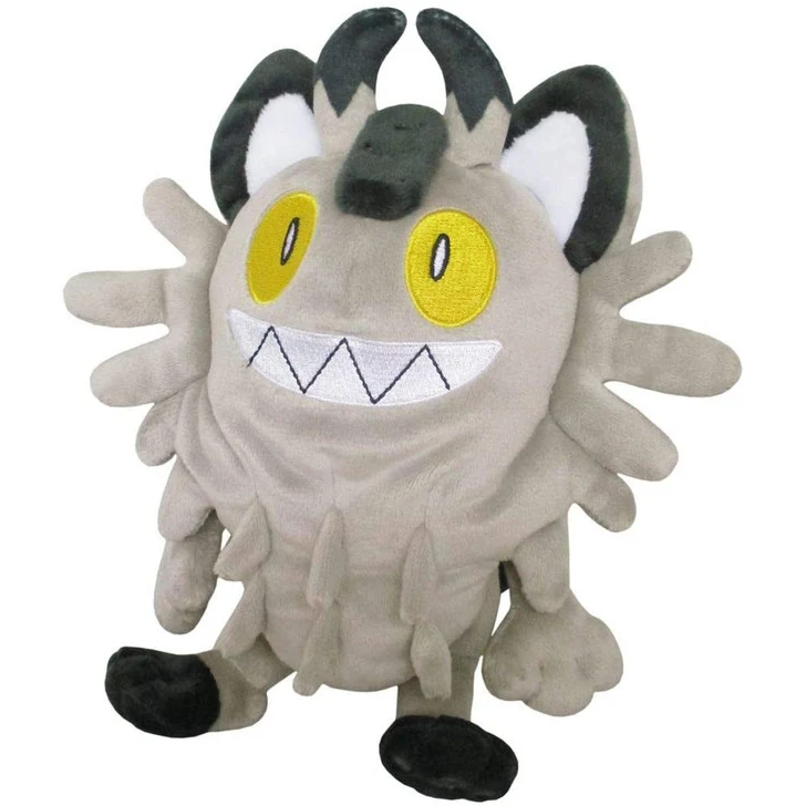Sanei - 9" Galarian Meowth Plush (B15)