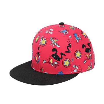 Sonic the Hedgehog - Eggman Bumpers AOP Hat (D14)