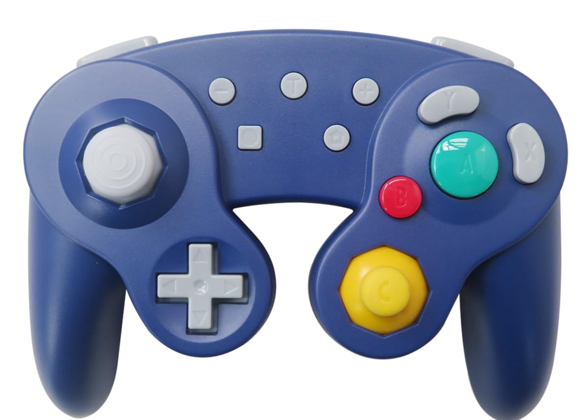 Teknogame - Wireless Bluetooth Gamecube-style Controller - For Switch and PC (Z3)