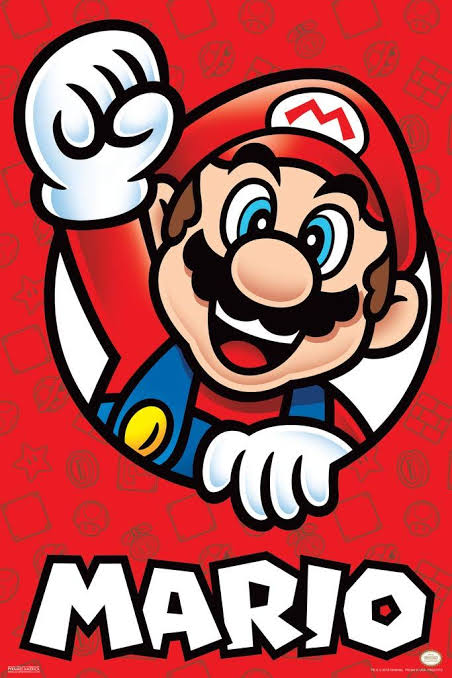Wall Art| Super Mario - Red (Y7)