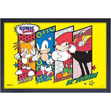 Wall Art| Sonic the Hedgehog - Lineup (Y7)
