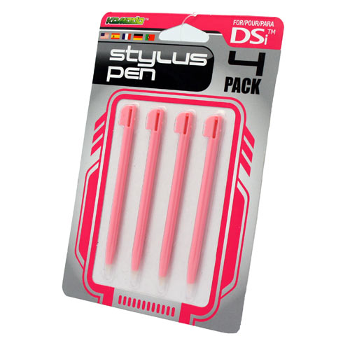 DSi Stylus 4 Pack - Pink