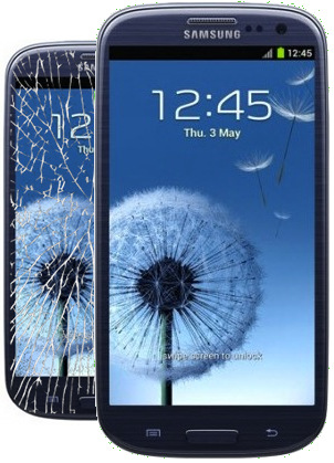 Samsung Galaxy S3 Top Glass Repair Service