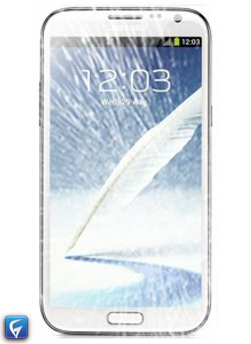 Galaxy Note 2 Top Glass Repair Service