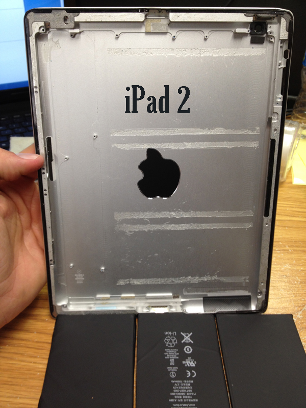 iPad 2 Back Housing Repair Service