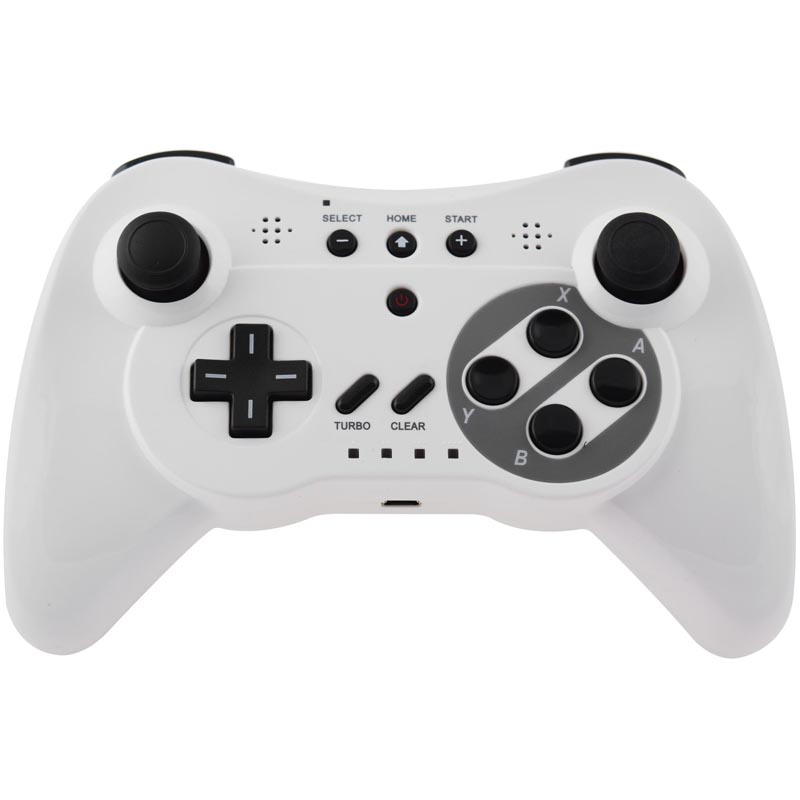 Wii U Bluetooth Pro Controller - White - Nintendo Wii U - Accessories ...