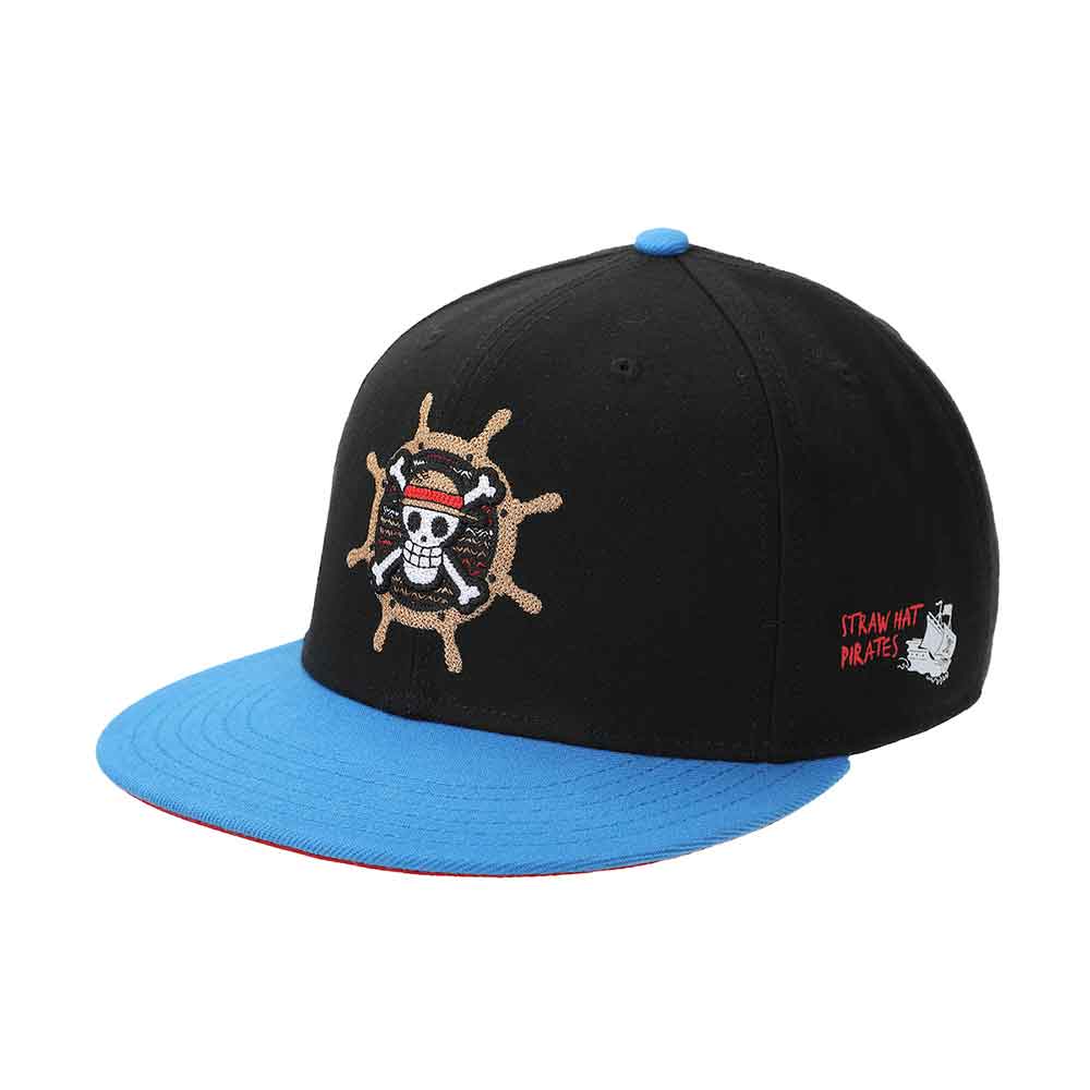 One Piece - Straw Hat Pirates Flat Bill Snapback (D17)