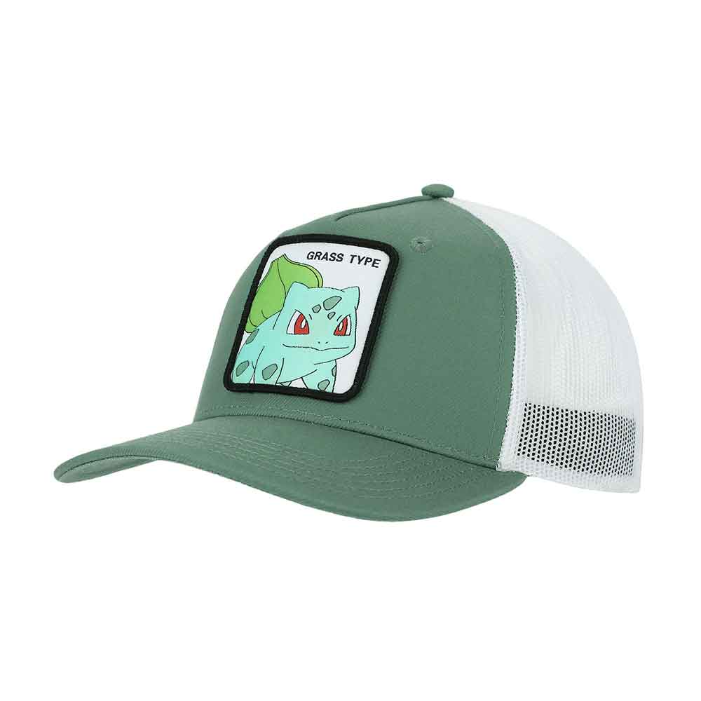 Pokemon - Bulbasaur Grass Type Contrast Trucker Hat (D12)