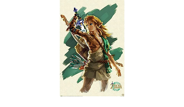 Posters | Zelda Tears of the Kingdom Link Unleashed