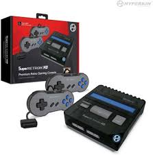 SupaRetroN HD Gaming Console for SNES/ Super Famicom - Black - Hyperkin (X8)