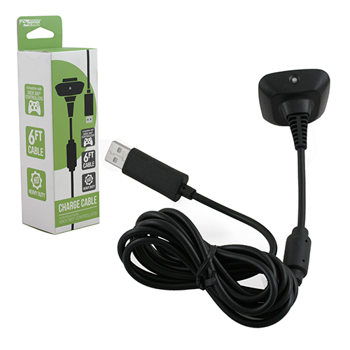 Xbox 360 Charge Cord - Black