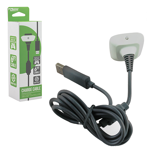 Xbox 360 Charge Cord - White