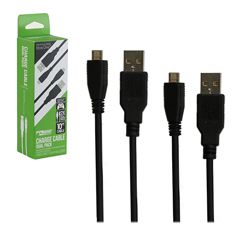 Xbox One USB Charge Cable Twin Pack